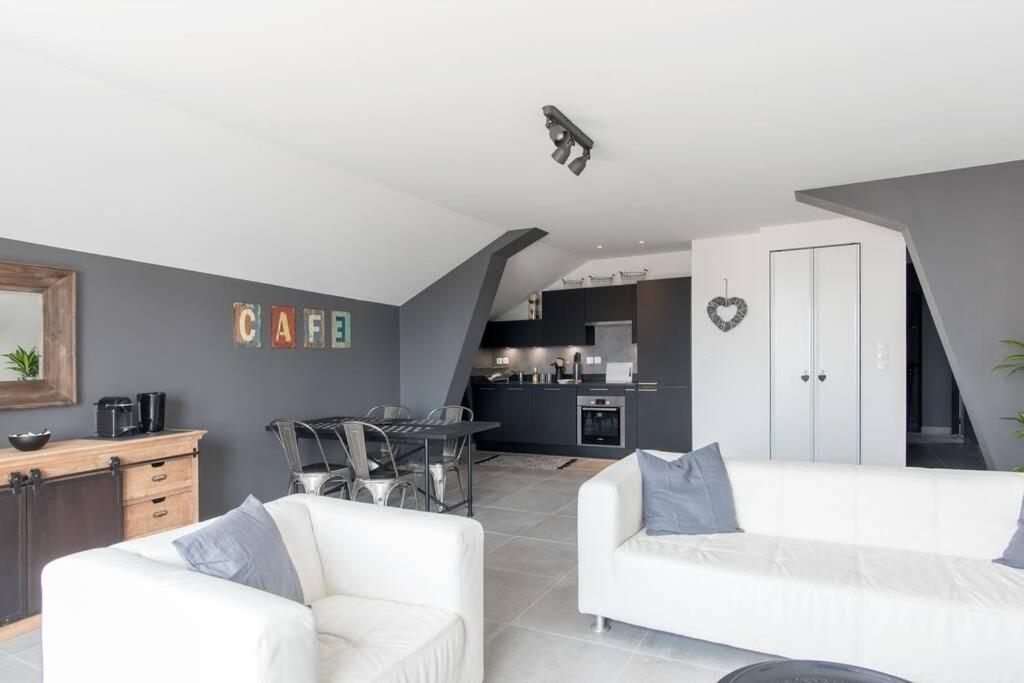 Appartement 4 Etoiles Vue Mer Et Bord De Plage Chez Odette Сен-Мало Экстерьер фото